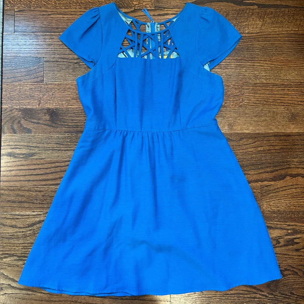 Maeve from Anthropologie Kentucky Blue Dress